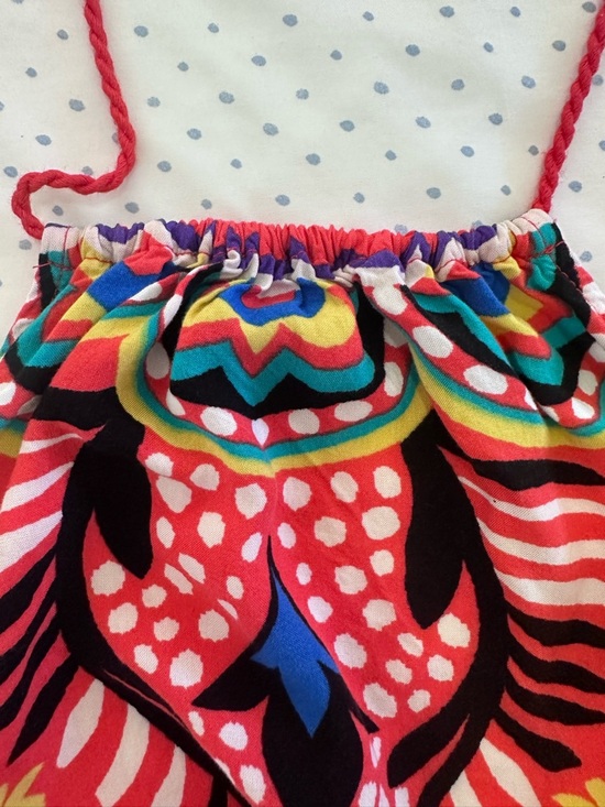 Flying Tomato Boho Halter Top Paisley Print Open Back Tie - Picture 5 of 7